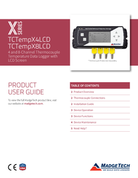 Thumbnail of document Manual - TCTEMPXLCD Temperature Data Logger